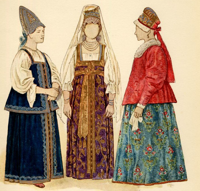 Russia National Dress