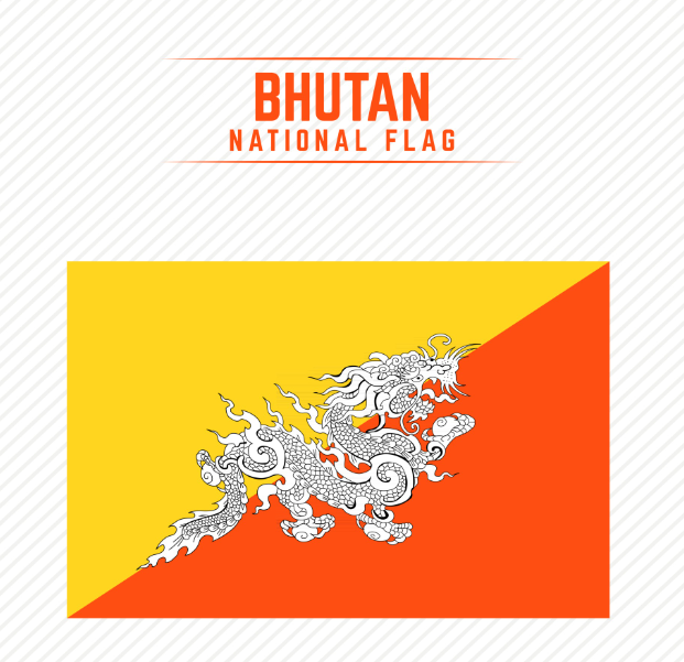 Bhutan National Flag