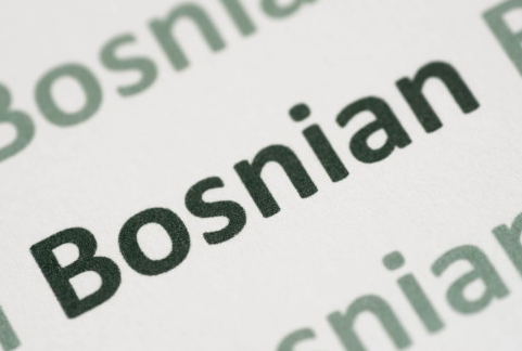 Bosnia and Herzegovina National Language