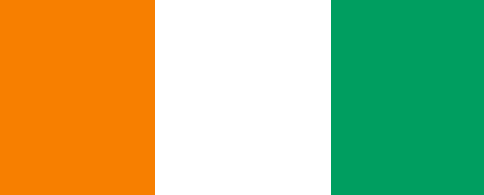 Cote d'Ivoire National Color