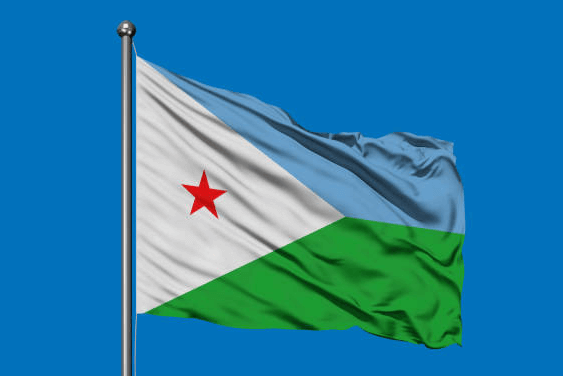 Djibouti National Flag