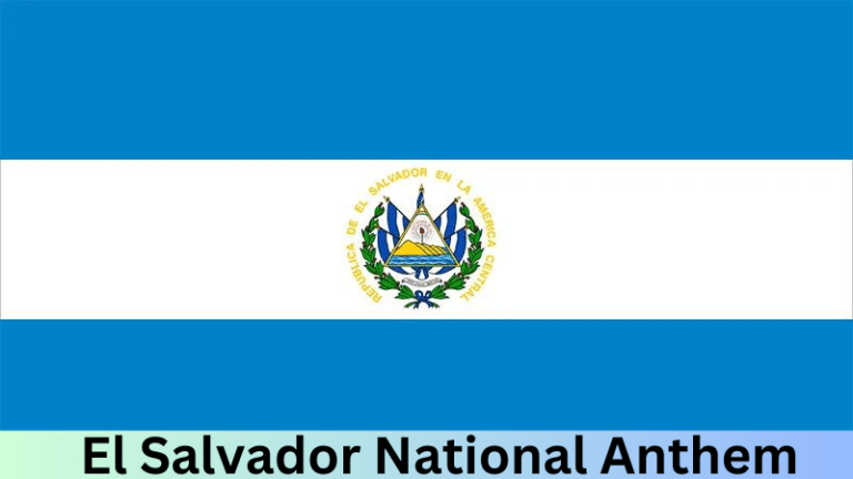 El Salvador National Anthem